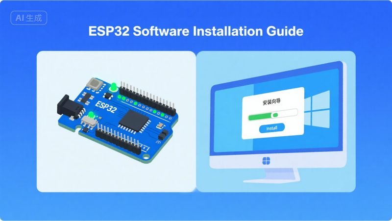 Step-by-step Guide to Install Essential Software for ESP32 Development Board on Windows