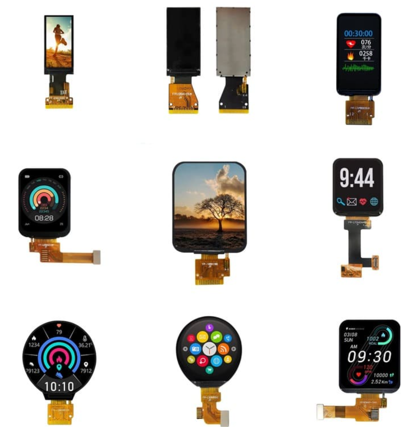 Technical Specifications and Innovations in Smart Watch LCD Modules